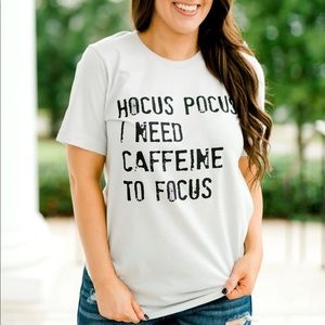 Hocus Pocus Tee-Silver